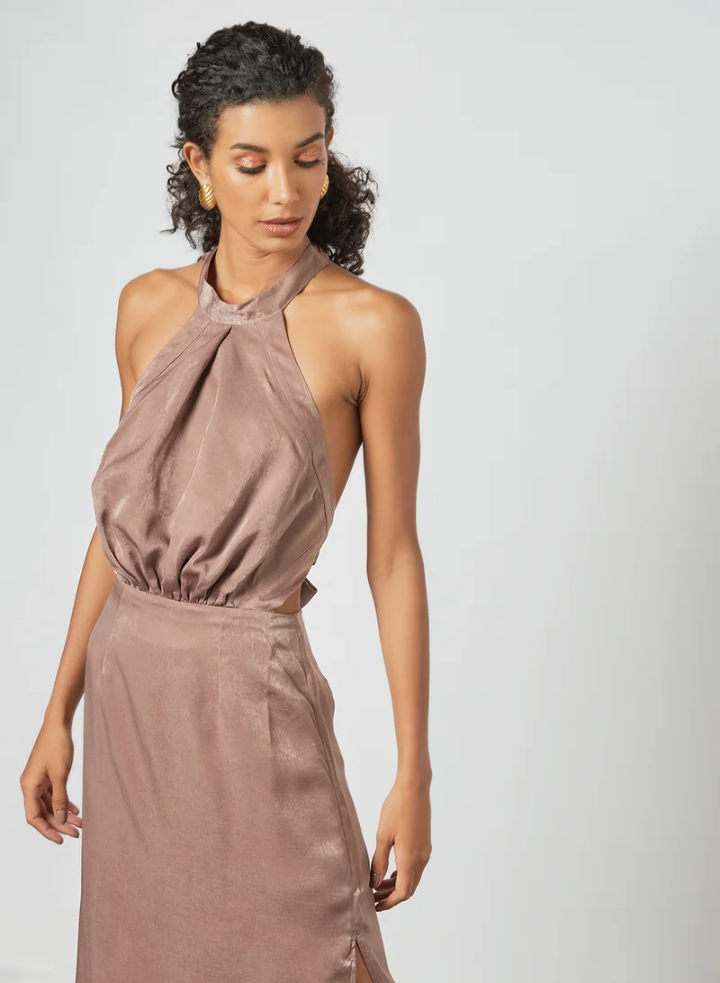 Finders Keepers Halter Neck Dress