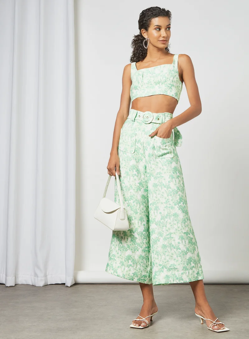 Keepsake Floral Crop Top