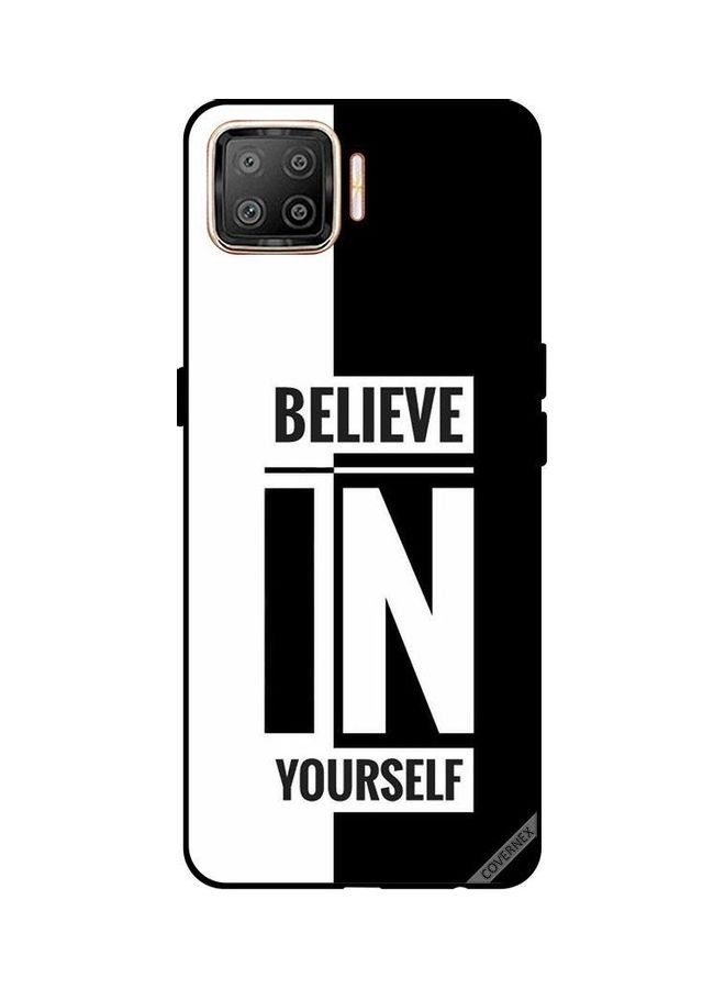 Covernex Protective Case Cover For Oppo F17 Beleive In Yourself - Image 1