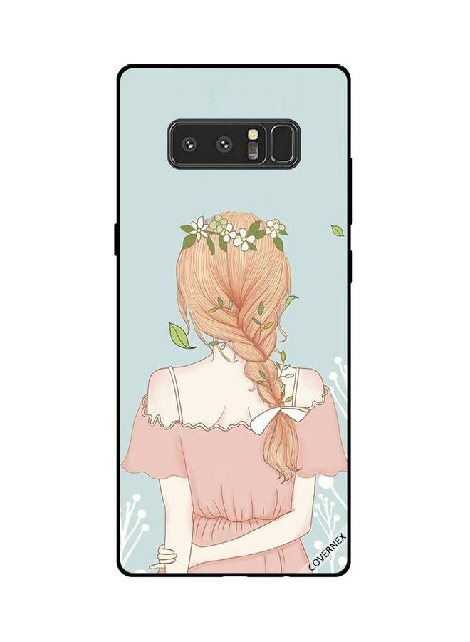 Covernex Protective Case Cover For Samsung Galaxy Note8 Standing Girl Looking Cute - Image 1