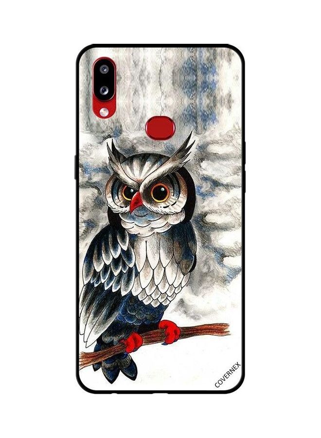 Covernex Samsung Galaxy A10s Protective Case Cover Printed Featuring Owl Drawing Art DESIGN_0208 - Image 1