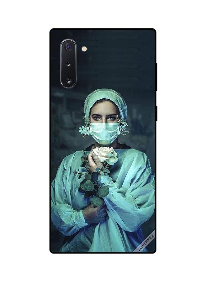 Covernex Nurse Holding Flower Protective Case Cover For Samsung Galaxy Note 10 Multicolour