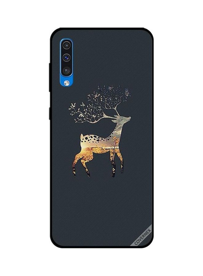 كوفرنيكس غطاء حماية واقِ لموبايل سامسونج جالاكسي A50 ذهب / رمادي داكن - Image 1