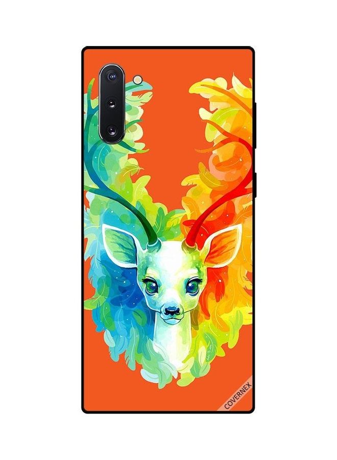 Covernex Samsung Galaxy Note 10 Protective Case Cover Printed Featuring Colorful Deer DESIGN_0064 - Image 1
