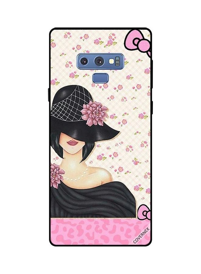 Covernex Hat Girl Protective Case Cover For Samsung Galaxy Note 9 Multicolour 