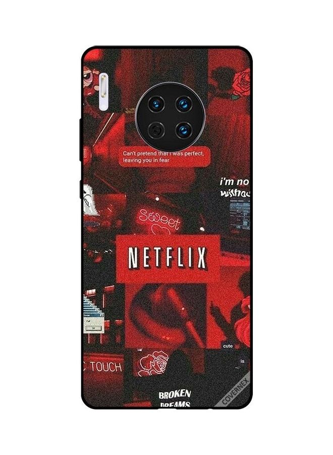 كوفرنيكس غطاء حماية واقٍ لهاتف هواوي ميت 30 كلمة "Netflix" - Image 1