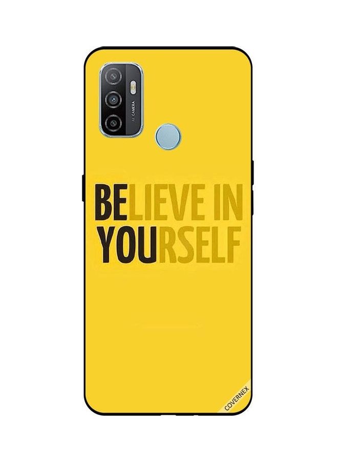 Covernex Protective Case Cover For Oppo A53/A53s Believe In Yourself - Image 1
