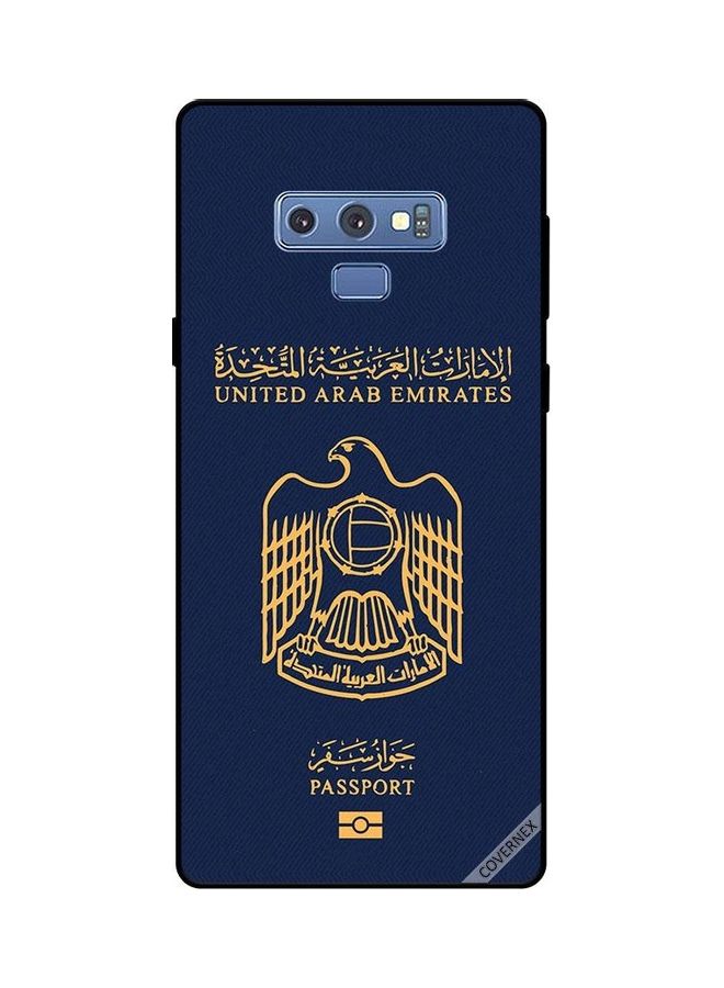 Covernex Protective Case Cover For Samsung Galaxy Note 9 Uae Passport 2 Multicolour - Image 1