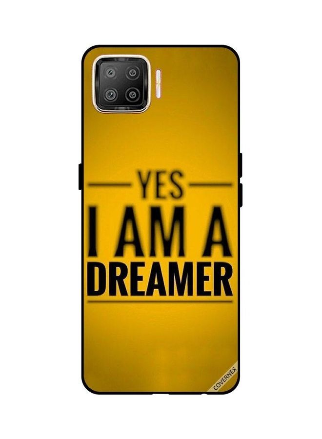 Covernex Protective Case Cover For Oppo F17 Yes I Am A Dreamer - Image 1