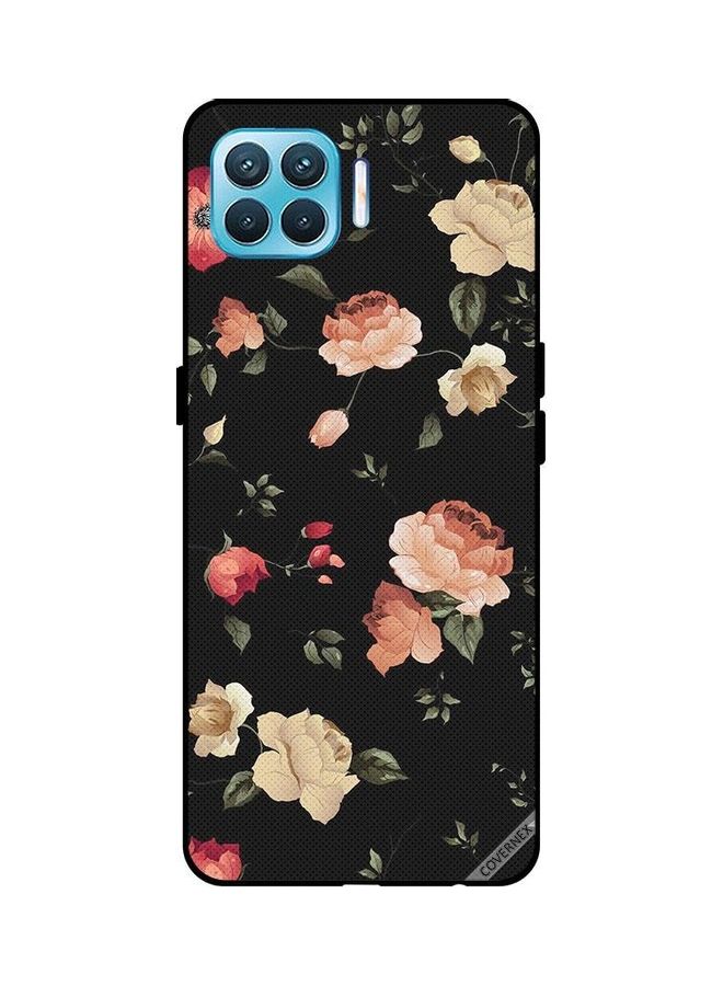 Covernex Oppo F17 Pro Protective Case Cover Printed Featuring Colorful Lotus DESIGN_0067 - Image 1
