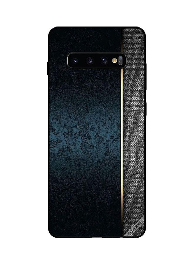 Covernex Leather Pattern Protective Case Cover For Samsung Galaxy S10 Plus Multicolour