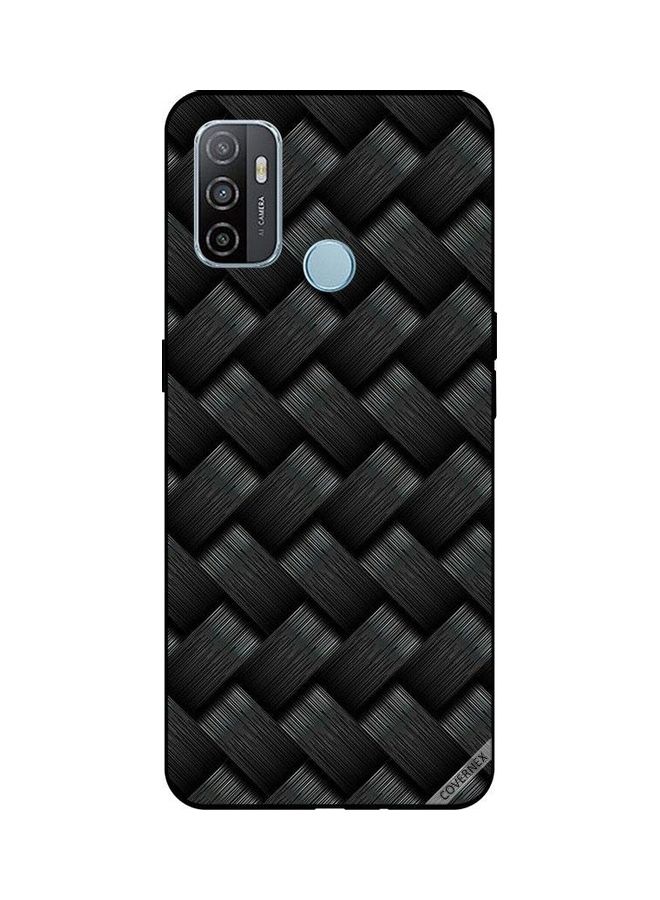 Covernex Protective Case Cover For Oppo A53/A53s Black Stripes - Image 1