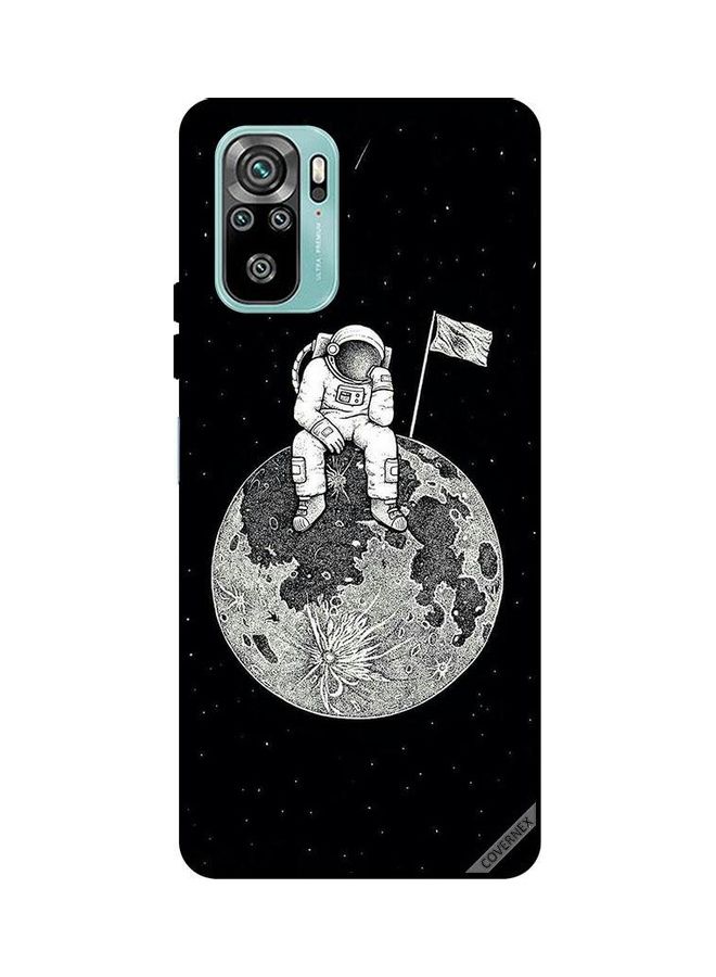 كوفرنيكس غطاء حماية واقٍ لهاتف شاومي ريدمي نوت 10 بطبعة صورة بعنوان "ماذا يمكن أن نفعل أكثر في هذا الكون" - Image 1