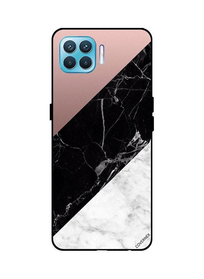 كوفرنيكس غطاء حماية واقٍ لهاتف أوبو F17 برو أسود/وردي/رمادي - Image 1