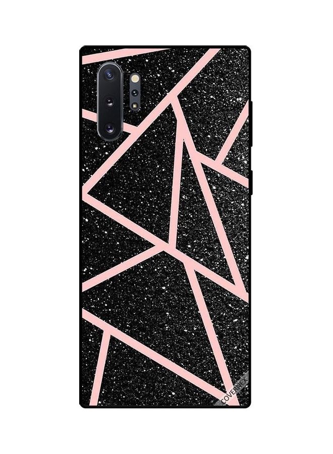 كوفرنيكس غطاء حماية لأجهزة سامسونج جالاكسي نوت 10 بلاس أسود/وردي - Image 1