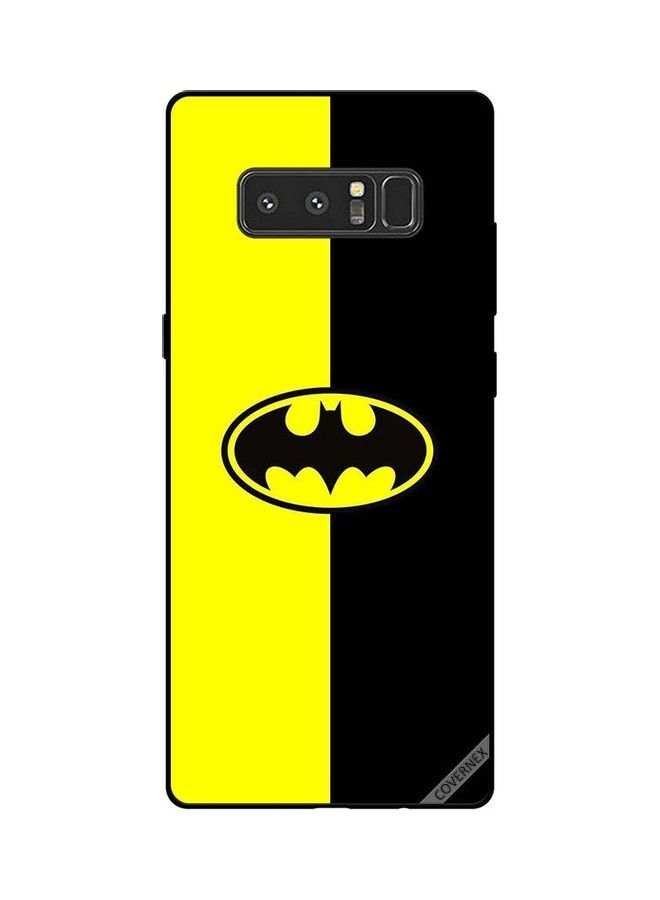 Covernex Samsung Galaxy Note 8 Protective Case Cover Printed Featuring Batman Logo DESIGN_0020 - Image 1