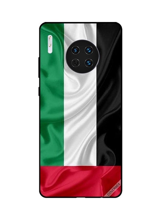 كوفرنيكس غطاء حماية واقٍ لهاتف هواوي ميت 30 علم قماشي للإمارات العربية المتحدة - Image 1
