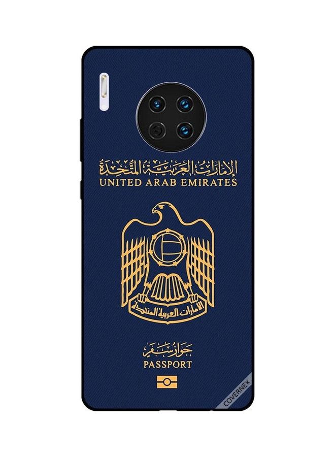 Covernex Huawei Mate 30 Protective Case Cover Printed Featuring Uae Passport 2 DESIGN_0276 - Image 1