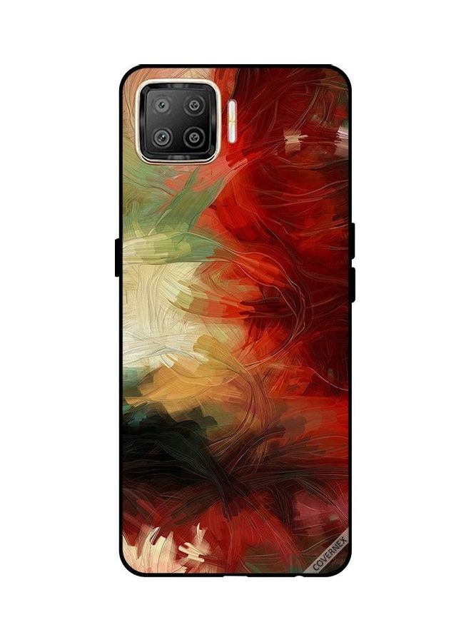 Covernex Oppo F17 Protective Case Cover Printed Featuring Art Work Background DESIGN_0009 - Image 1