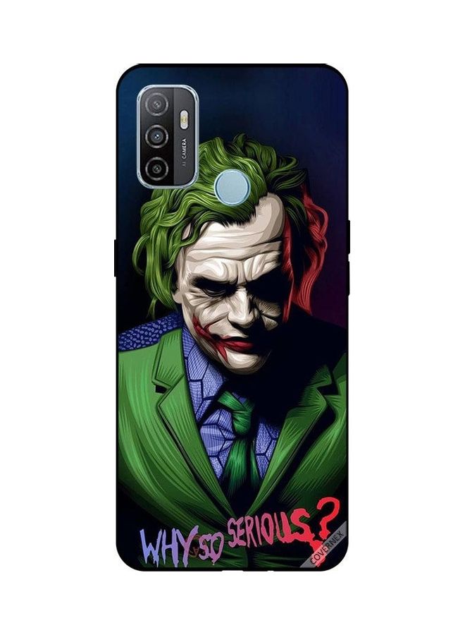 Covernex Why So Serious Protective Case Cover For Oppo A53/A53S Multicolour