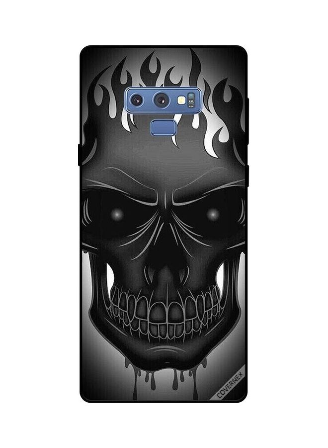 Covernex Head Art Design Protective Case Cover For Samsung Galaxy Note 9 Black/White