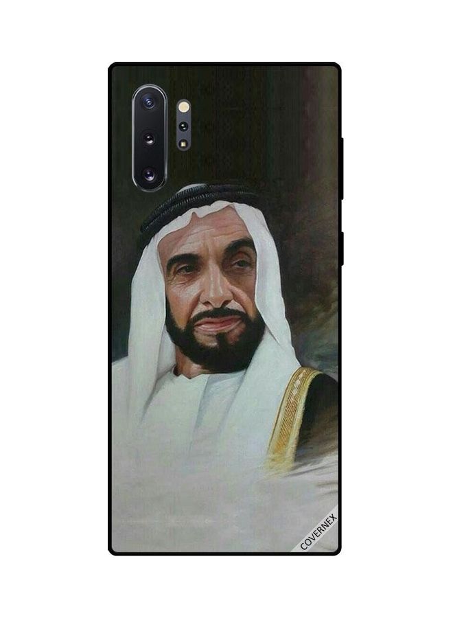 Covernex Samsung Galaxy Note 10 Plus Protective Case Cover Printed Featuring Sheikh Zayed DESIGN_0248 - Image 1