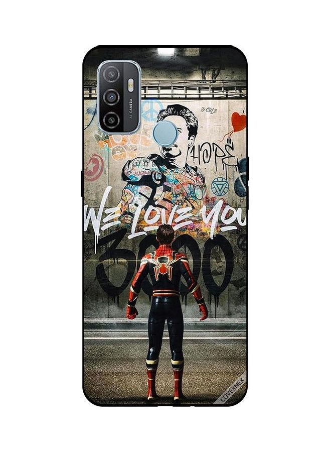 Covernex We Love You Protective Case Cover For OPPO A53/A53S Multicolour