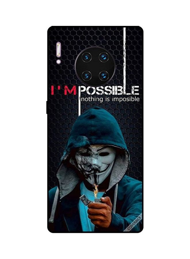 Covernex Huawei Mate 30 Pro Protective Case Cover Printed Featuring I Am Possible Nothing Is Impossible DESIGN_0145 - Image 1