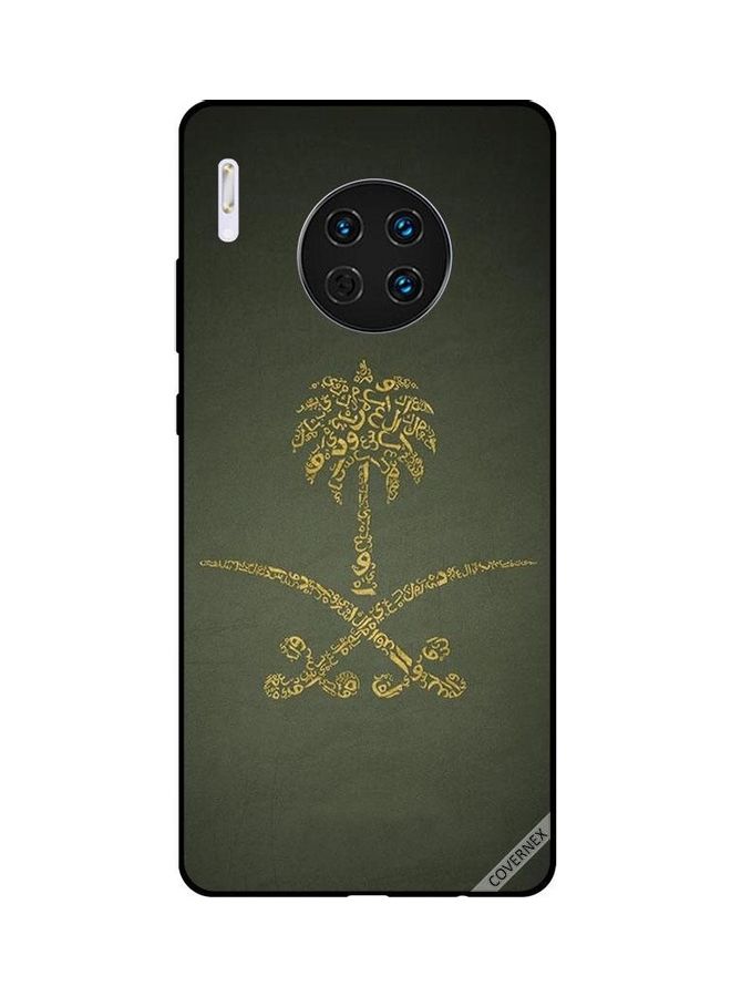 Covernex Protective Case Cover For Huawei Mate 30 KSA National Sign Vintage - Image 1