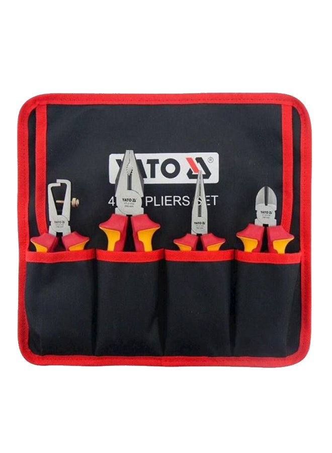 Yato 4-Pieces Plier Set Multicolour - Image 1