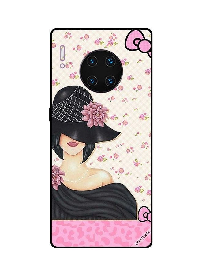 Covernex Protective Case Cover For Huawei Mate 30 Pro Black Hat Girl - Image 1