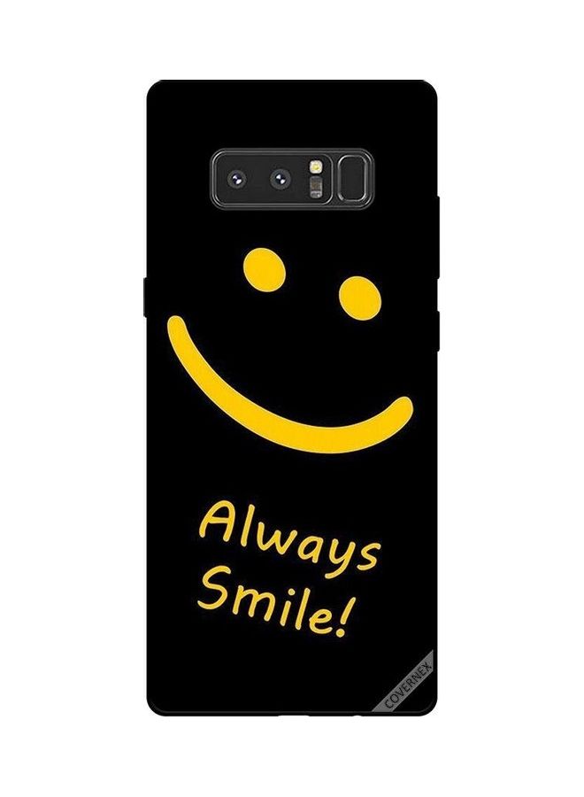 كوفرنيكس غطاء حماية لهاتف سامسونج جالاكسي نوت 8 أسود/ أصفر - Image 1