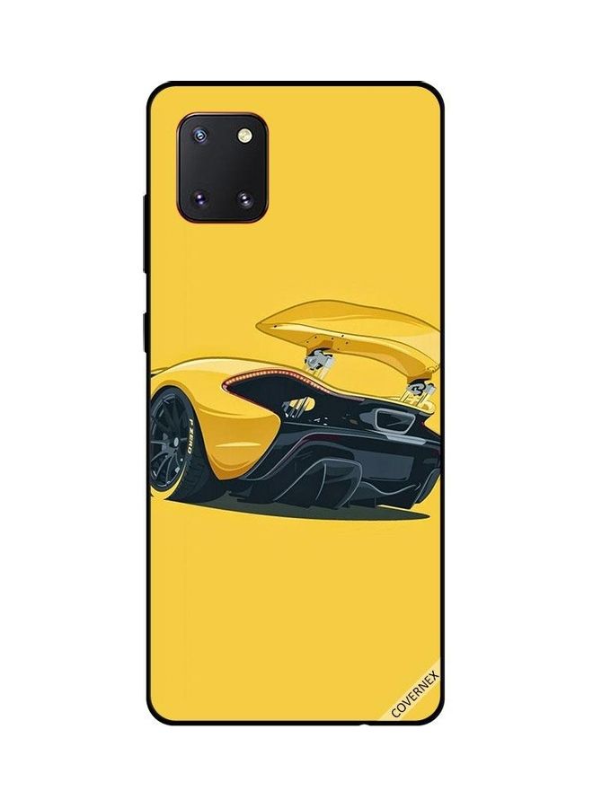Covernex Protective Case Cover For Samsung Galaxy Note 10 Lite Yellow P Zero - Image 1