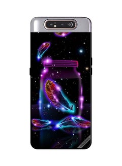 Protective Back Cover For Samsung Galaxy A80 Feathers In Jar Feathers In Jar