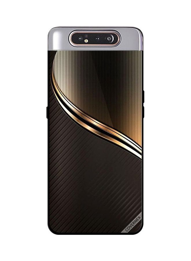 Covernex Protective Case Cover For Samsung Galaxy A80 Black/Gold - Image 1