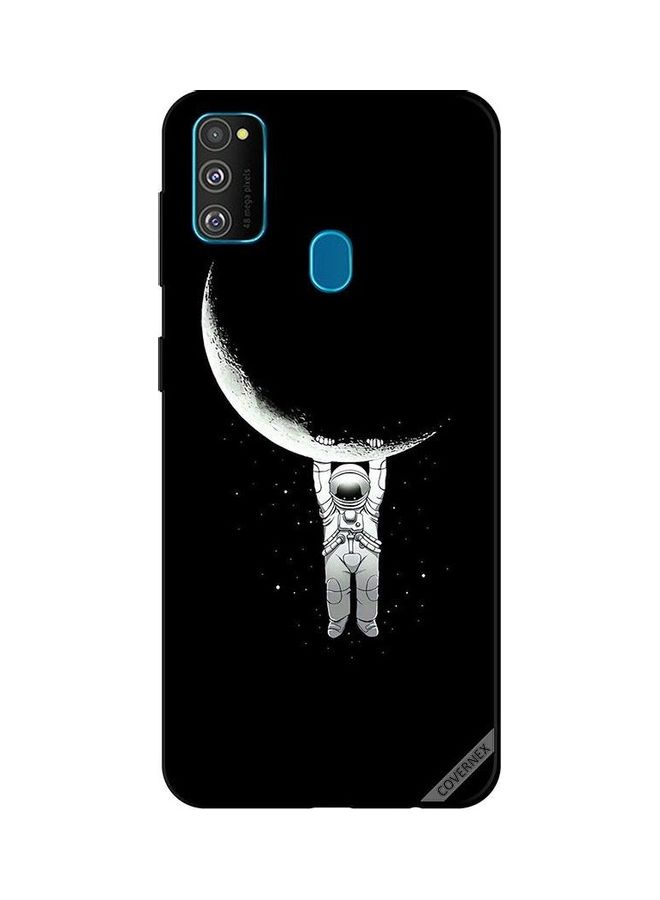 كوفرنيكس غطاء حماية واق لهاتف سامسونج جالاكسي M30s أسود/ أبيض - Image 1