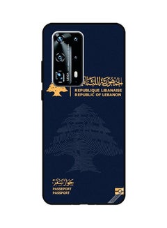 كوفرنيكس غطاء حماية واقٍ لهاتف هواوي P40 برو بلس على شكل جواز سفر لبنان  - Image 1