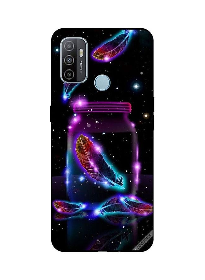 Covernex Feathers In Jar Protective Case Cover For OPPO A53/A53S Multicolour
