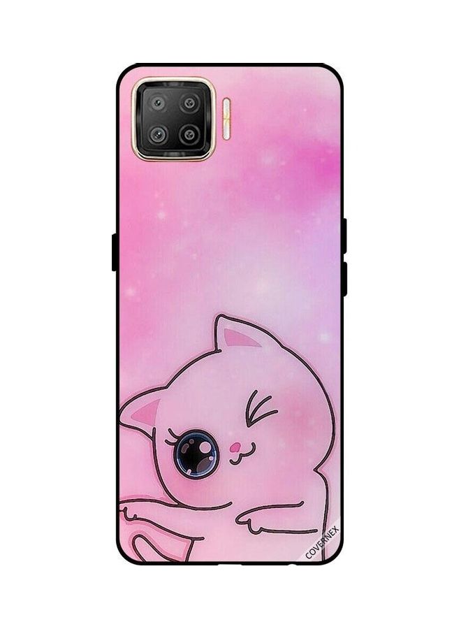 Covernex Protective Case Cover For Oppo F17 Go This Way Kitten - Image 1