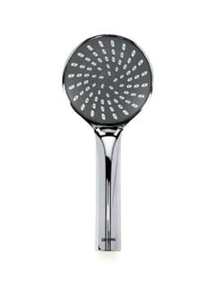 Hand Shower| 5 Functions, Easy-to-use Dial to change the functions| High-Quality ABS Plastic Material, Bathroom Shower Head, Chrome Plated| Perfect for Shower Cabin, Tub, Bathroom Silver 13x7x28cm - v1623543678/N47603485A_5