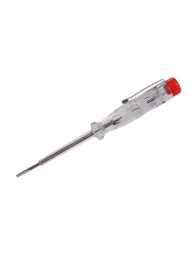 Jetech Voltage Test Pen Vt-140 Silver/Clear/Red - Image 1