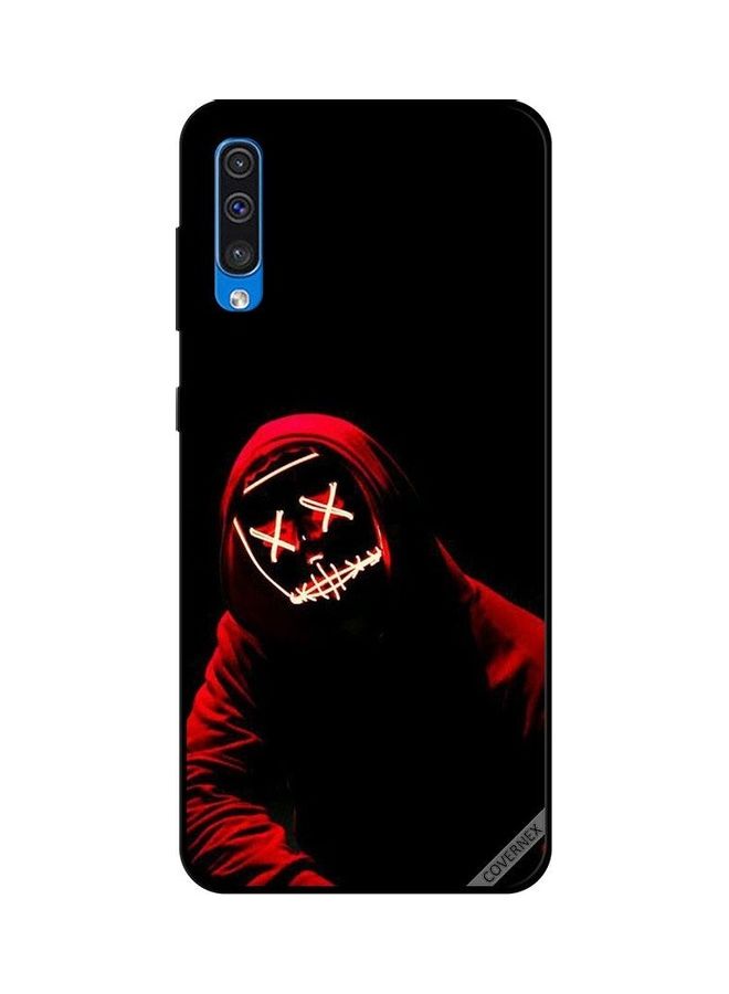 كوفرنيكس غطاء حماية واقِ لموبايل سامسونج جالاكسي A50 أسود/أحمر - Image 1