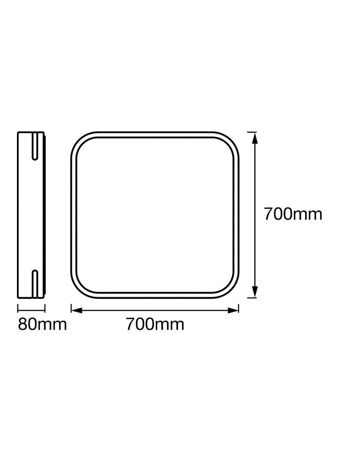 أوسرام مصباح إضاءة للحائط والسقف أبيض 70x70سم - Image 5