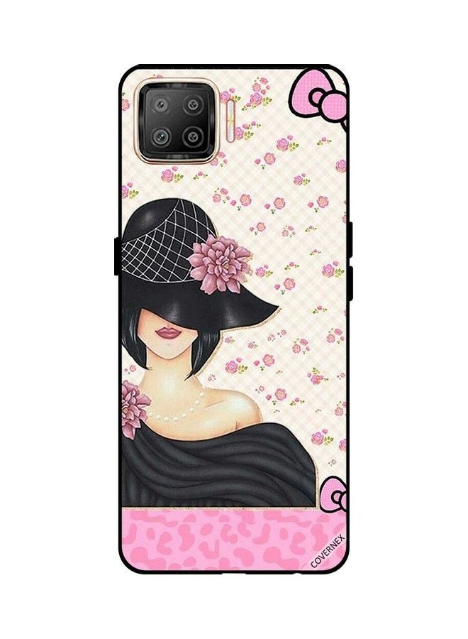 Covernex Protective Case Cover For Oppo F17 Hat Girl - Image 1
