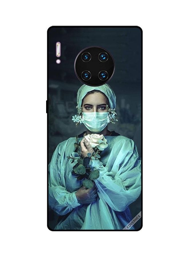 Covernex Protective Case Cover For Huawei Mate 30 Pro Nurse Holding Flower - Image 1