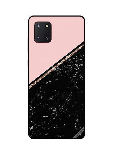 Protective Case Cover For Samsung Galaxy Note10 Lite Marble And Stripe
