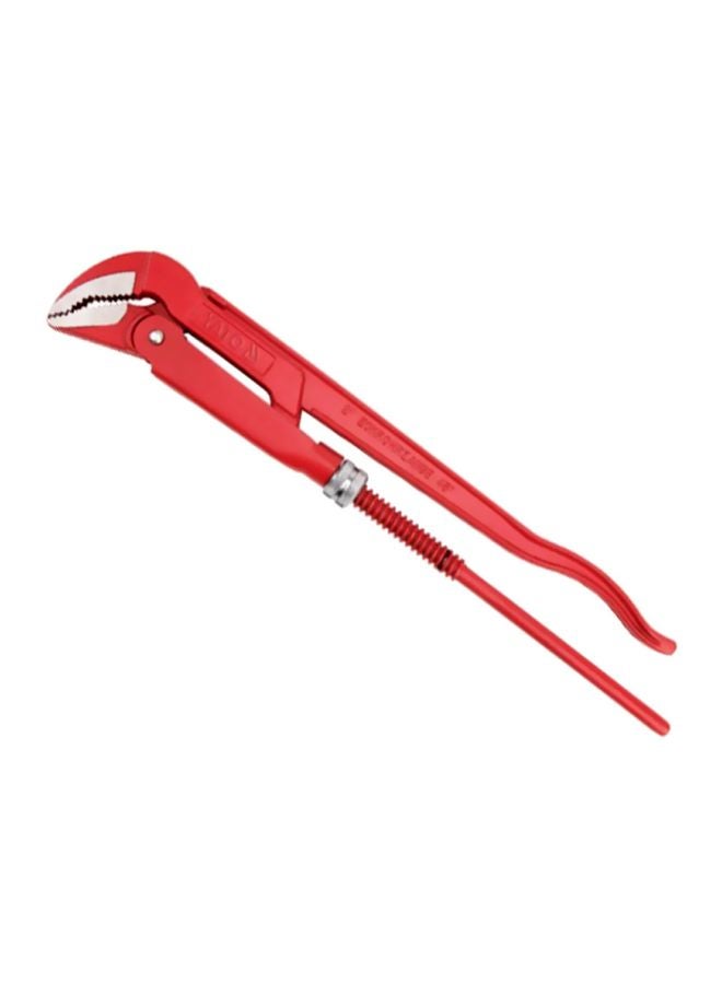Yato Swedish Type Pipe Wrench 1.5-Inch -420mm YT-2211 Red/Silver 1.5inch - Image 3