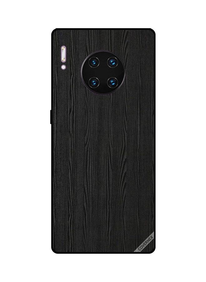 Covernex Protective Case Cover For Huawei Mate 30 Pro Black Wooden Pattern - Image 1