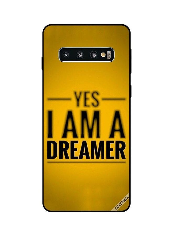 Covernex Protective Case Cover For Samsung Galaxy S10 Yes I Am A Dreamer - Image 1