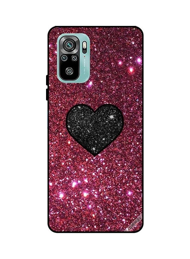 Covernex Protective Case Cover For Xiaomi Redmi Note 10 Heart In Glitters - Image 1